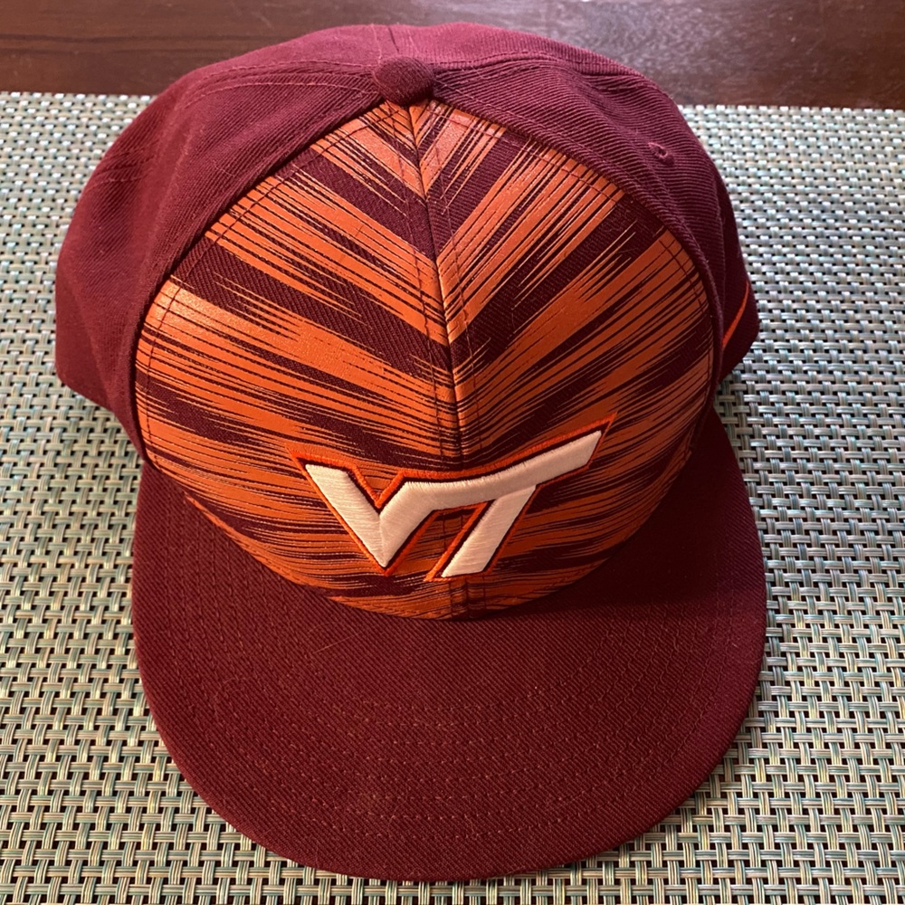 *SOLD*. New Virginia Tech Burgundy Cap